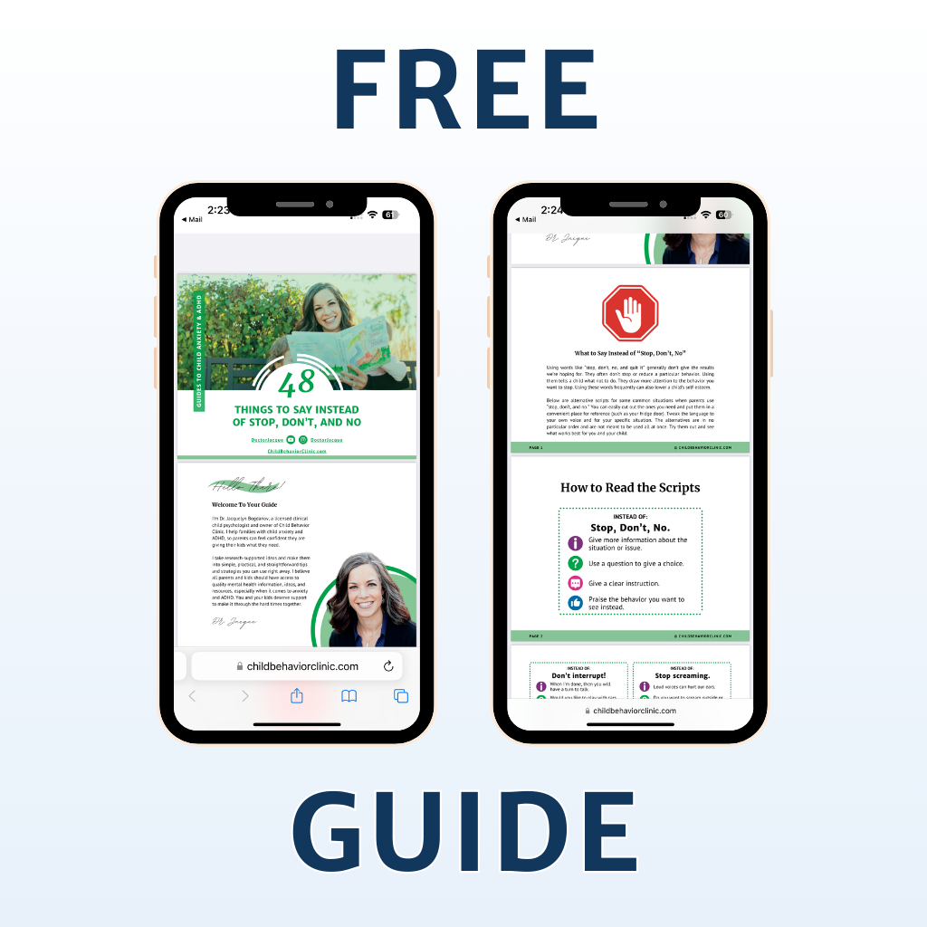 48 Things to Say Instead of Stop, Don’t, and No - FREE GUIDE