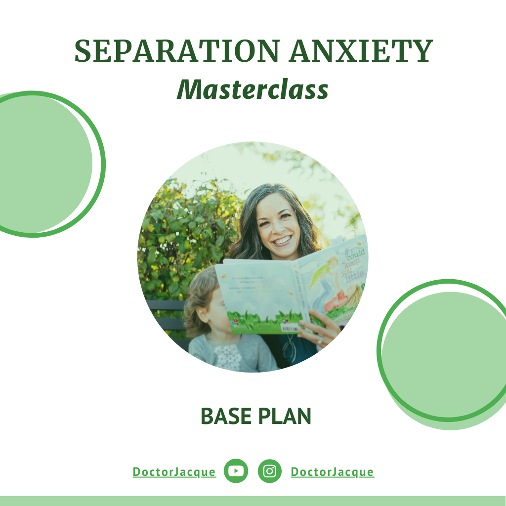 Child Separation Anxiety Masterclass - An Online Course for Parents of Children, Ages 2-12